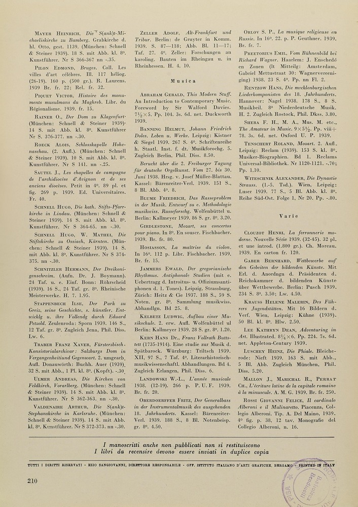 pagina sinistra