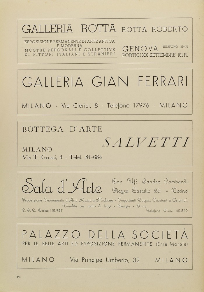 pagina sinistra