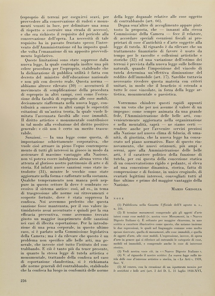 pagina sinistra