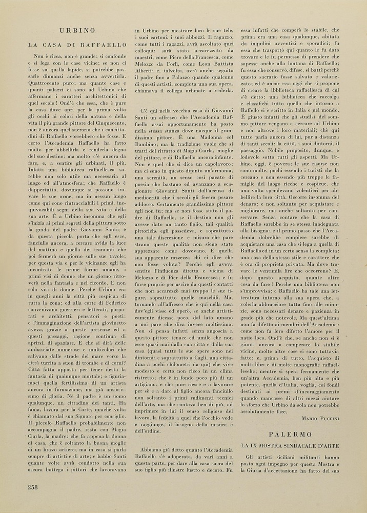 pagina sinistra