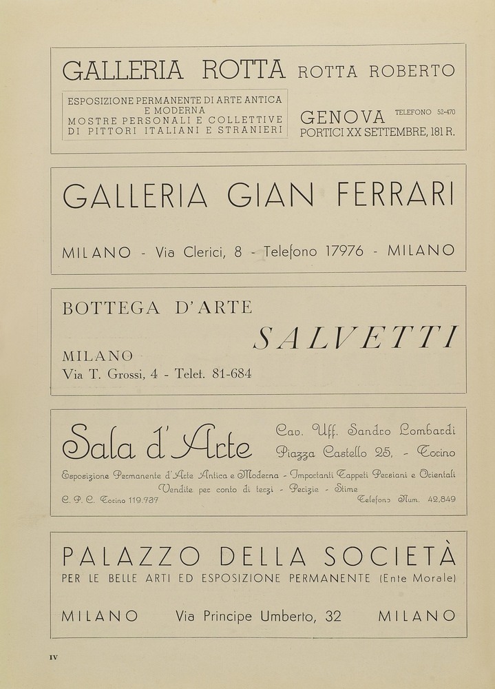 pagina sinistra