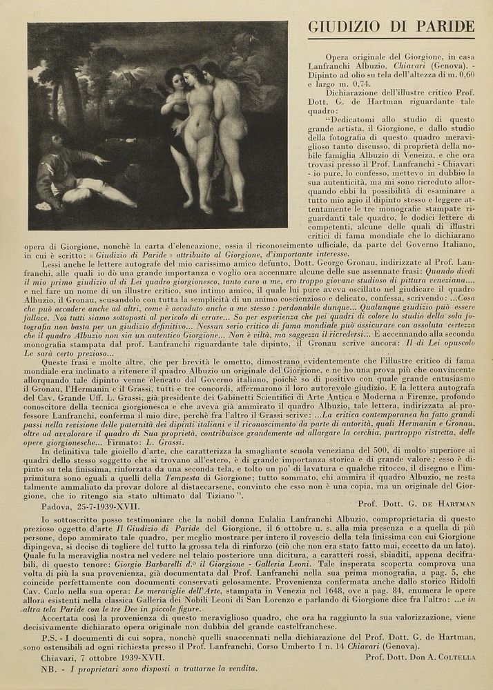 pagina sinistra