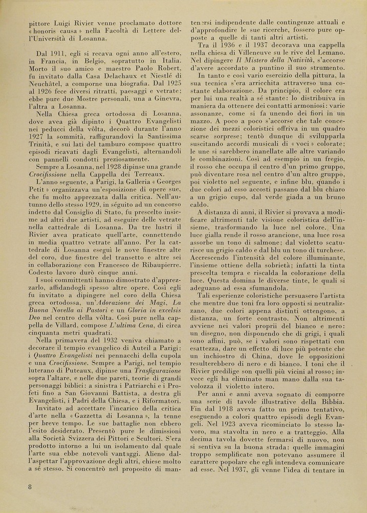pagina sinistra