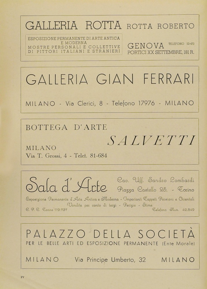 pagina sinistra