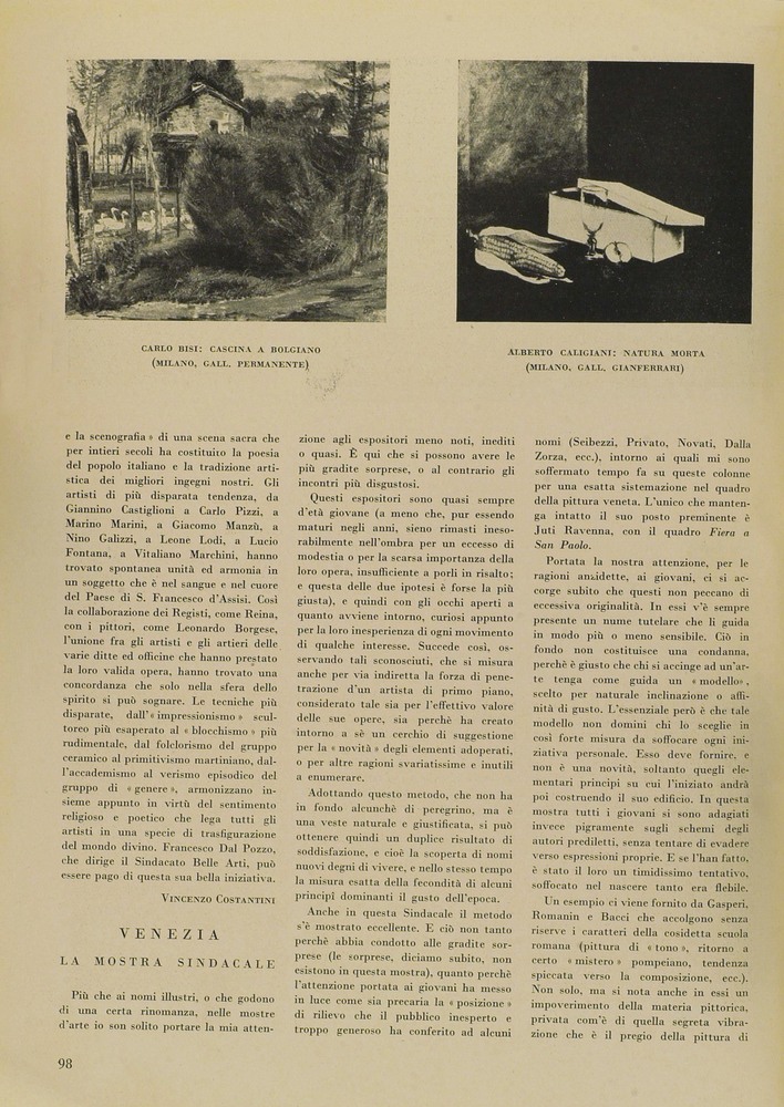pagina sinistra