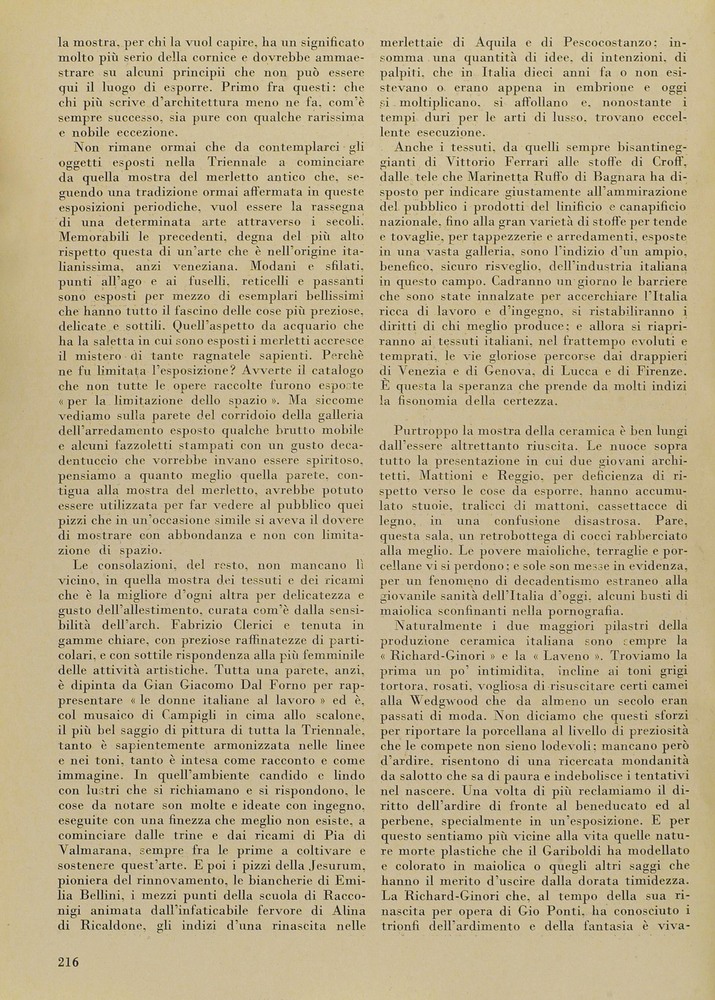 pagina sinistra