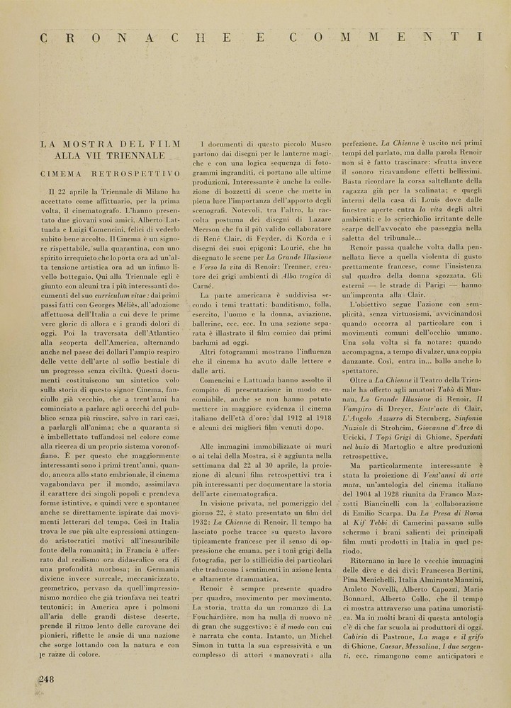 pagina sinistra