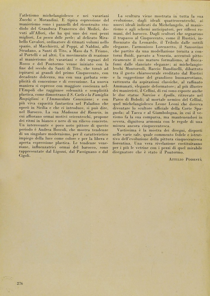 pagina sinistra