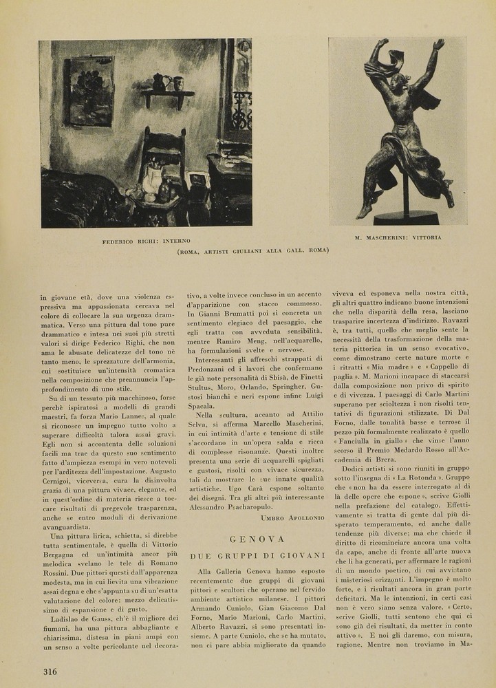 pagina sinistra