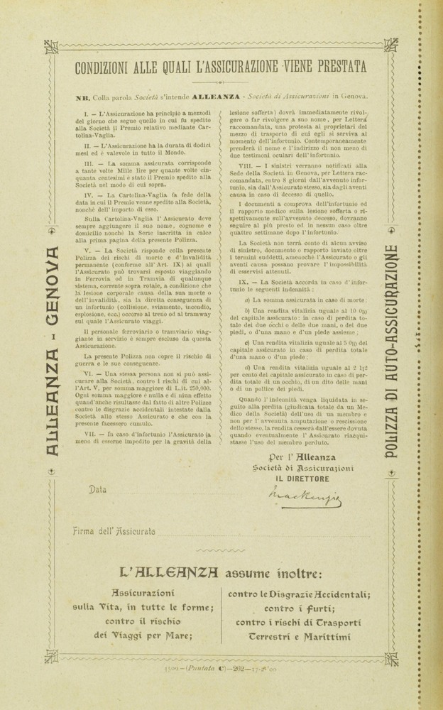 pagina sinistra