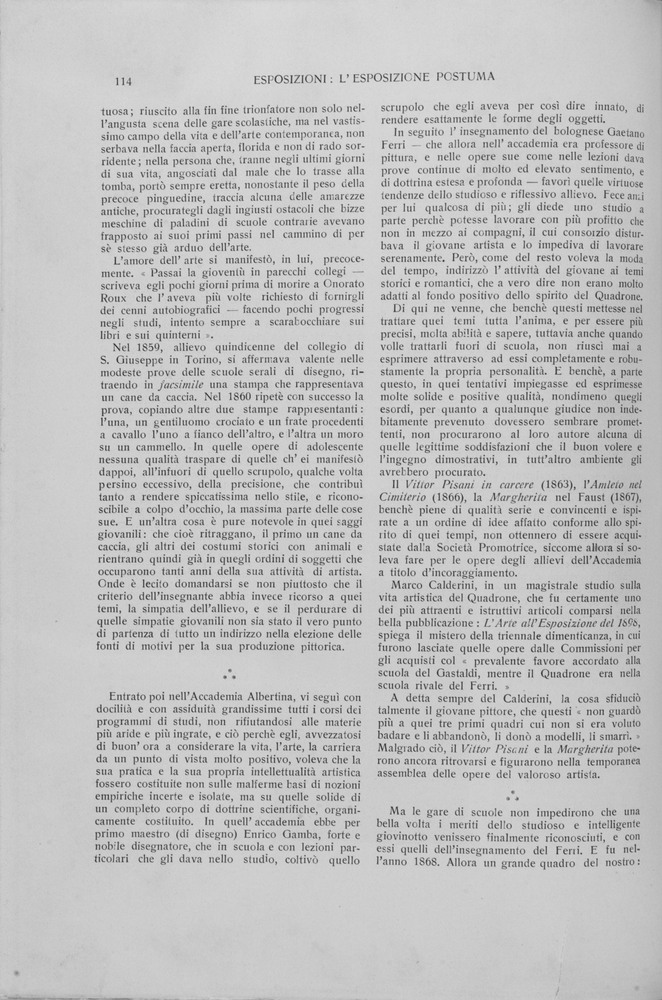 pagina sinistra