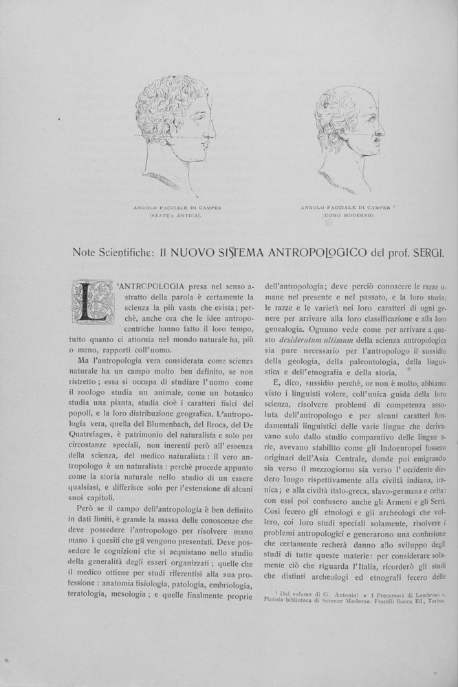 pagina sinistra