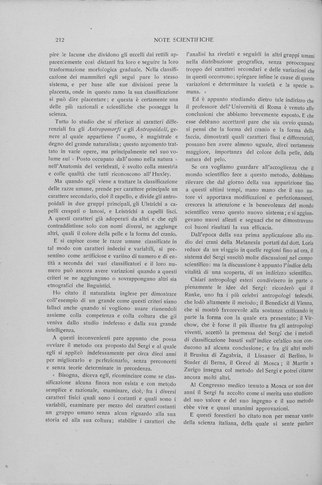 pagina sinistra