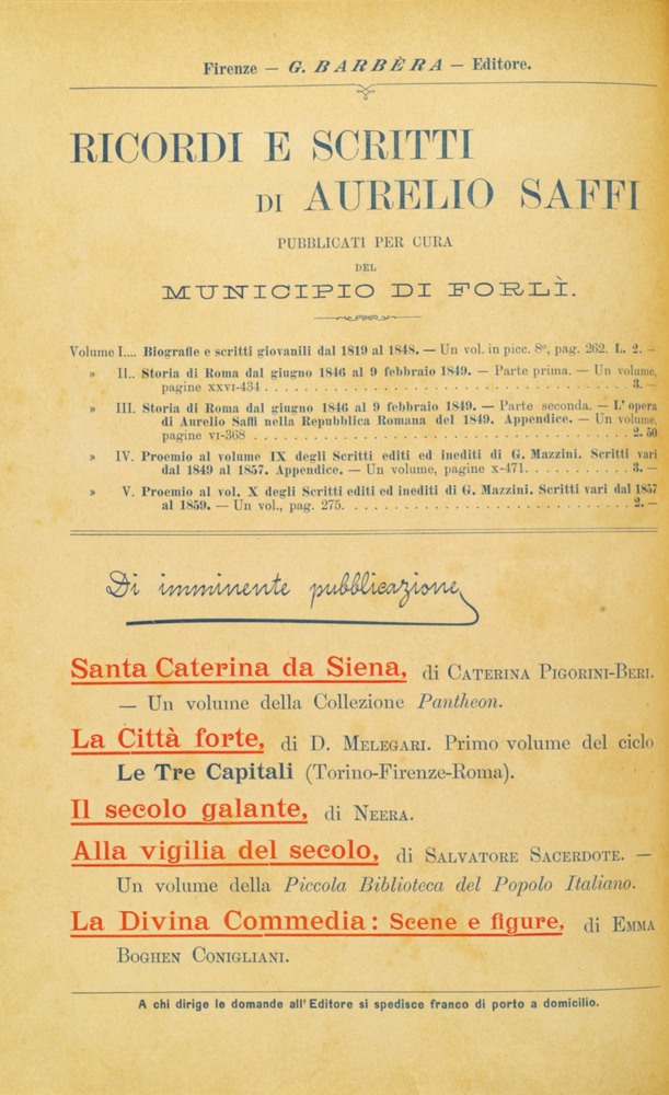pagina sinistra
