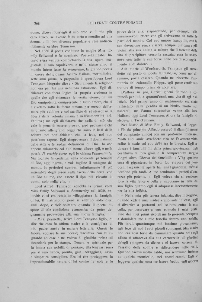 pagina sinistra
