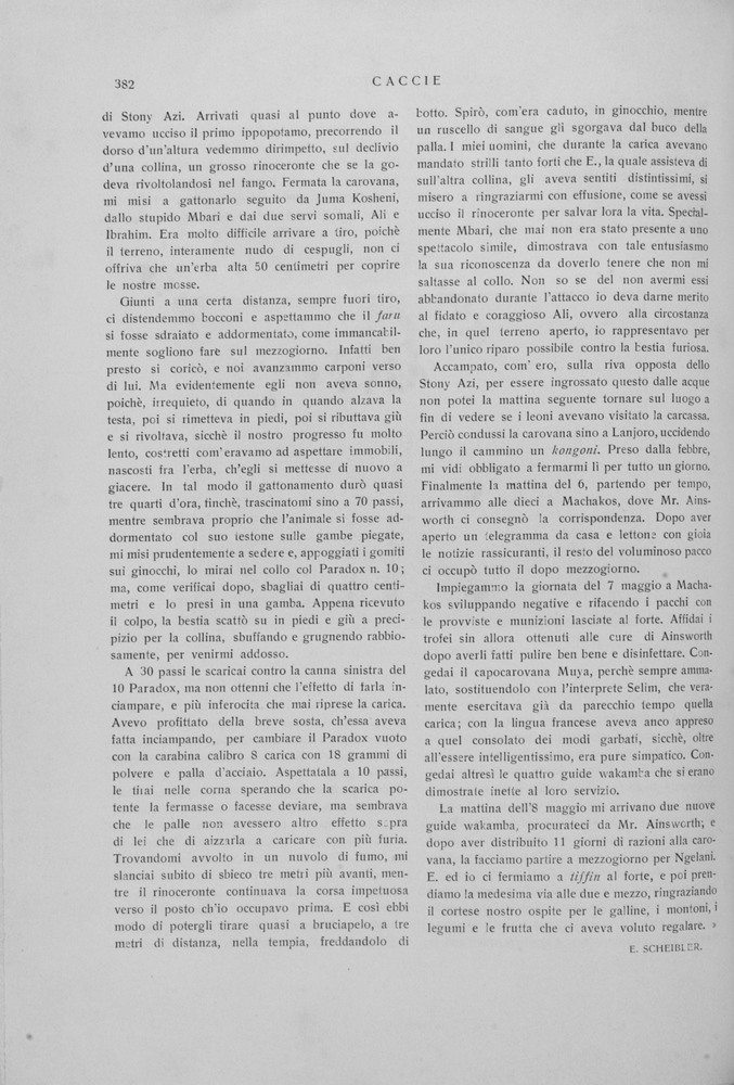 pagina sinistra