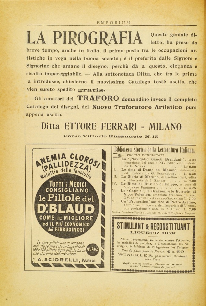 pagina sinistra