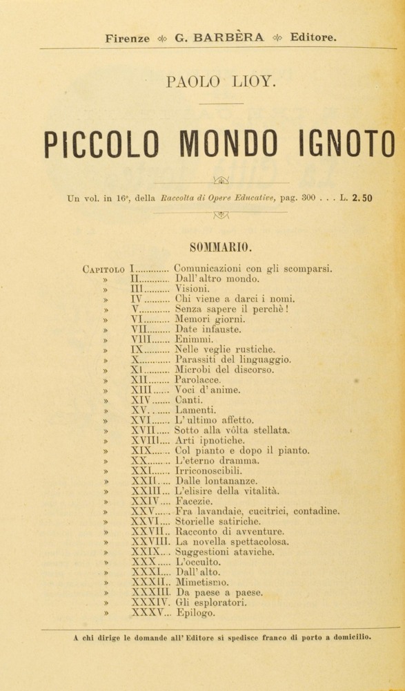 pagina sinistra