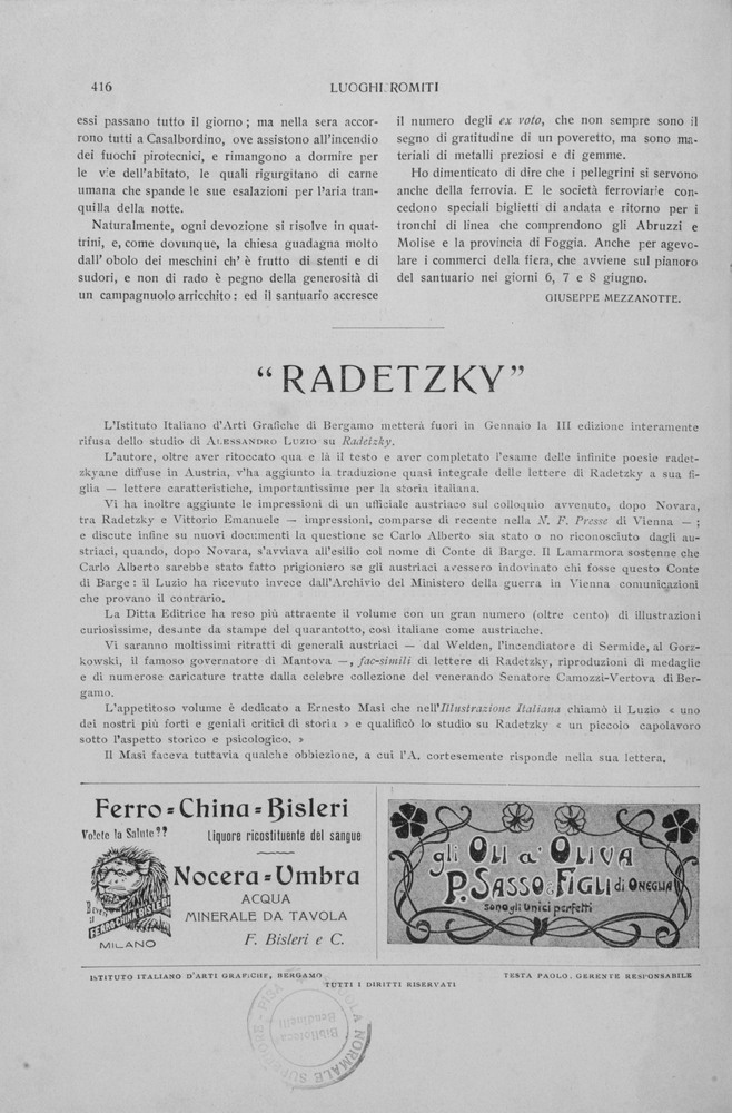pagina sinistra