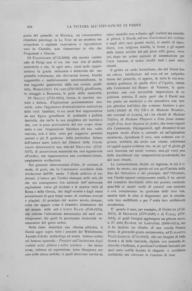 pagina sinistra