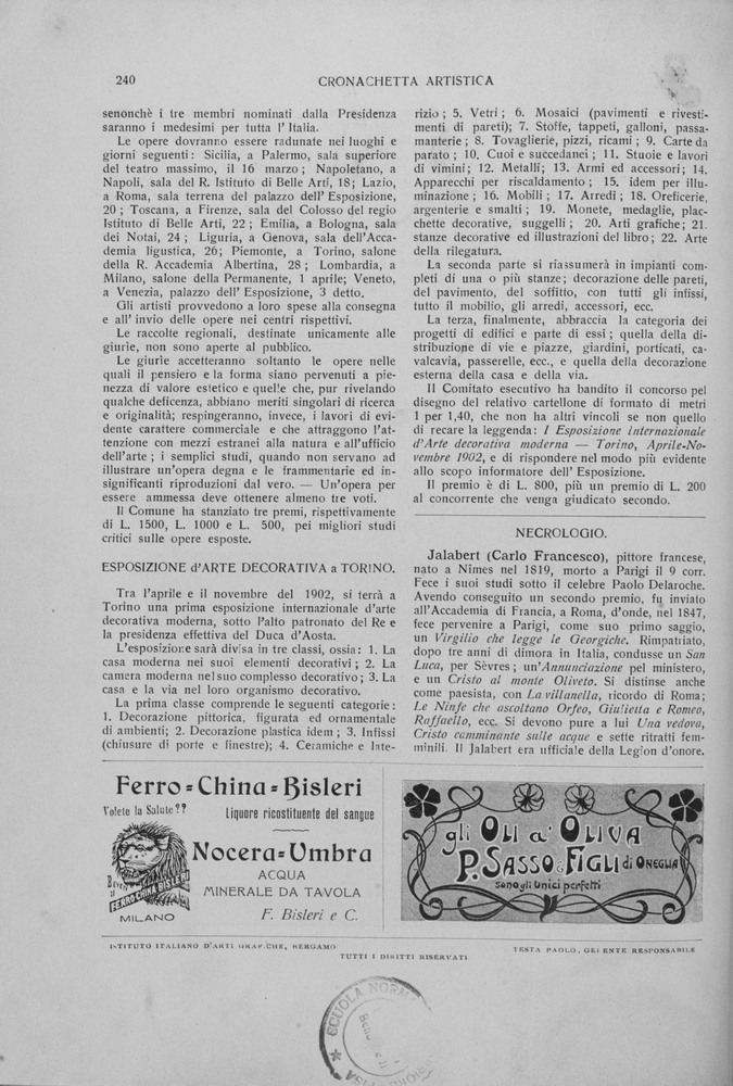 pagina sinistra