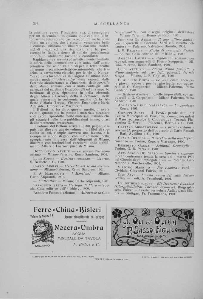 pagina sinistra
