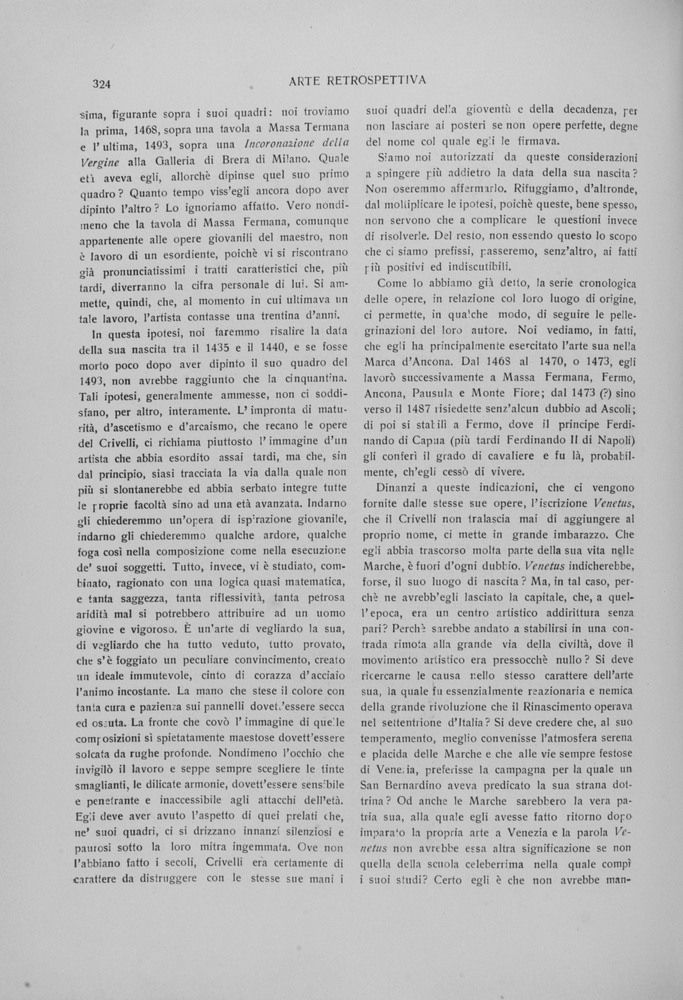 pagina sinistra