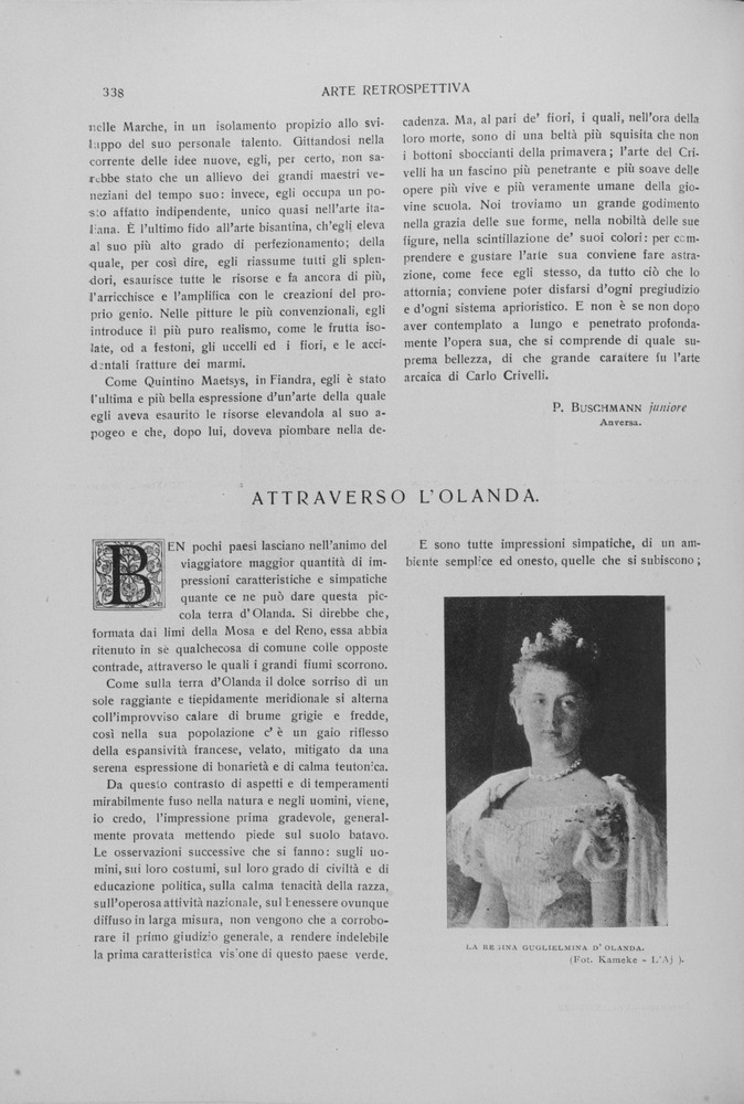 pagina sinistra