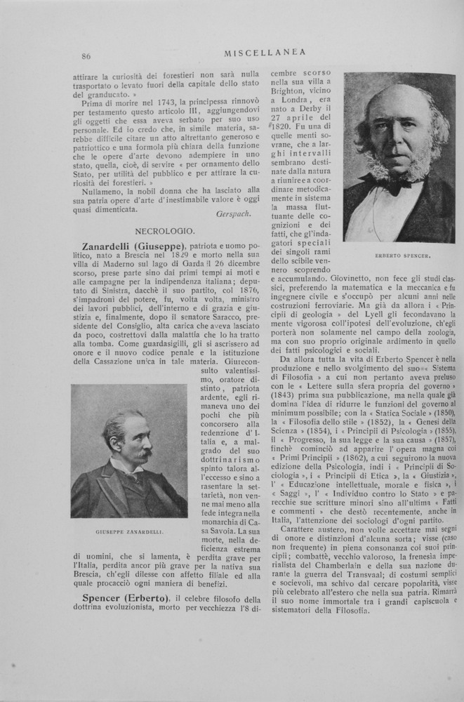 pagina sinistra