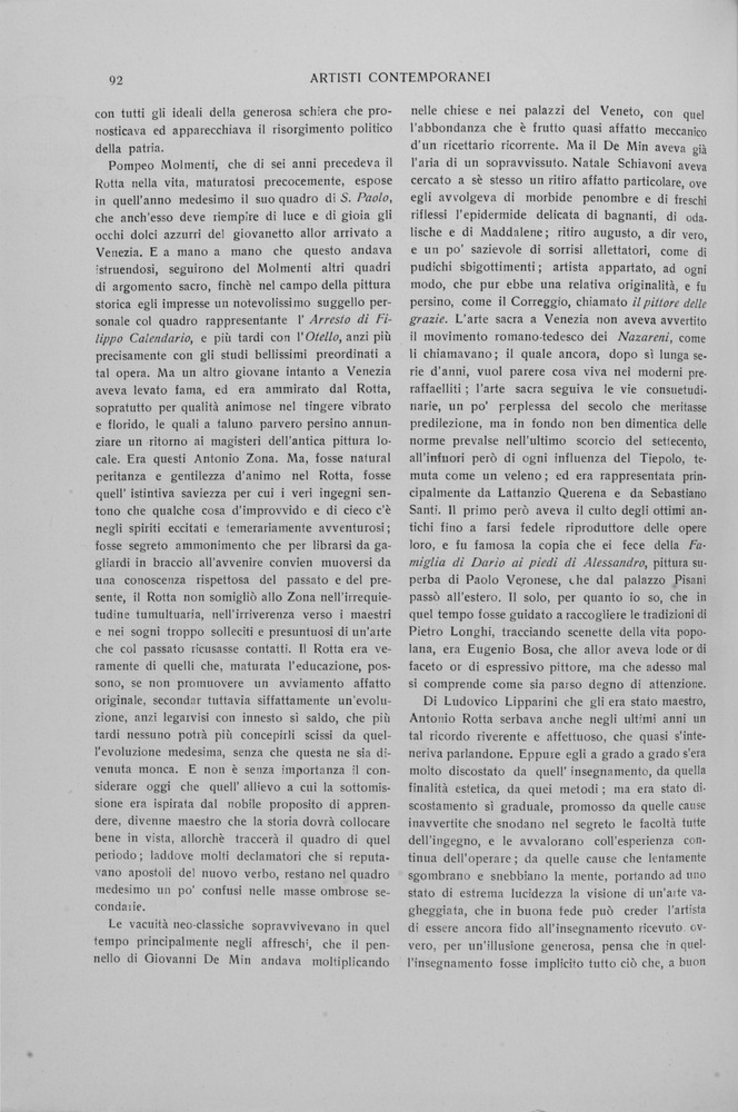 pagina sinistra