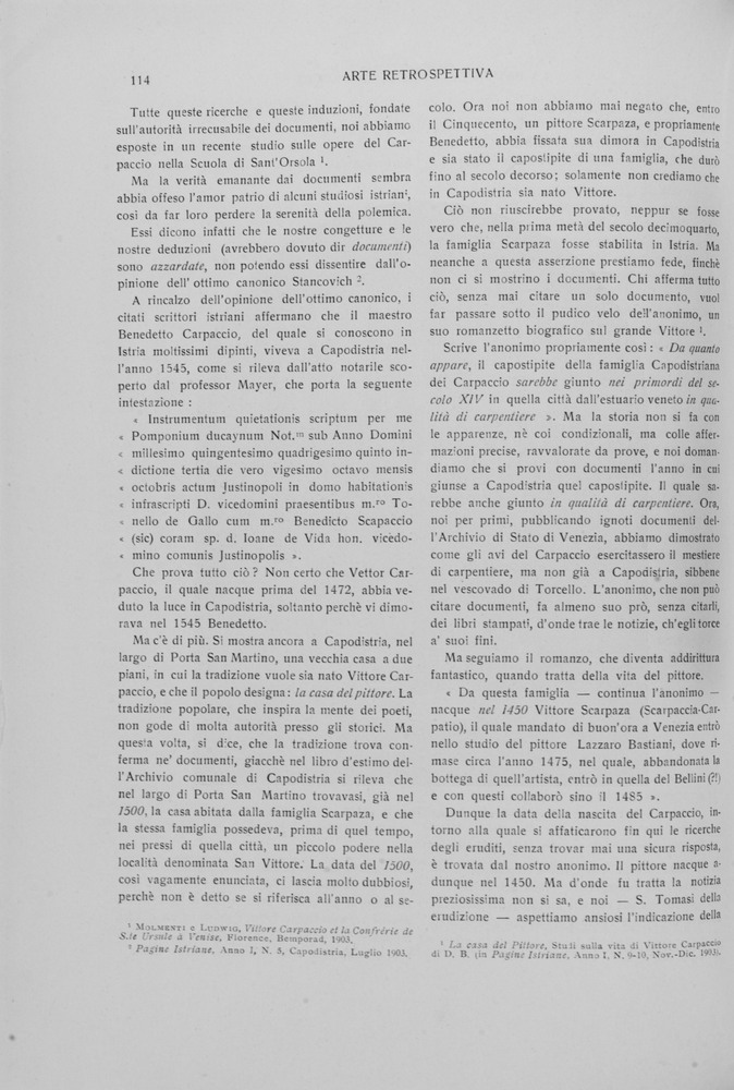 pagina sinistra