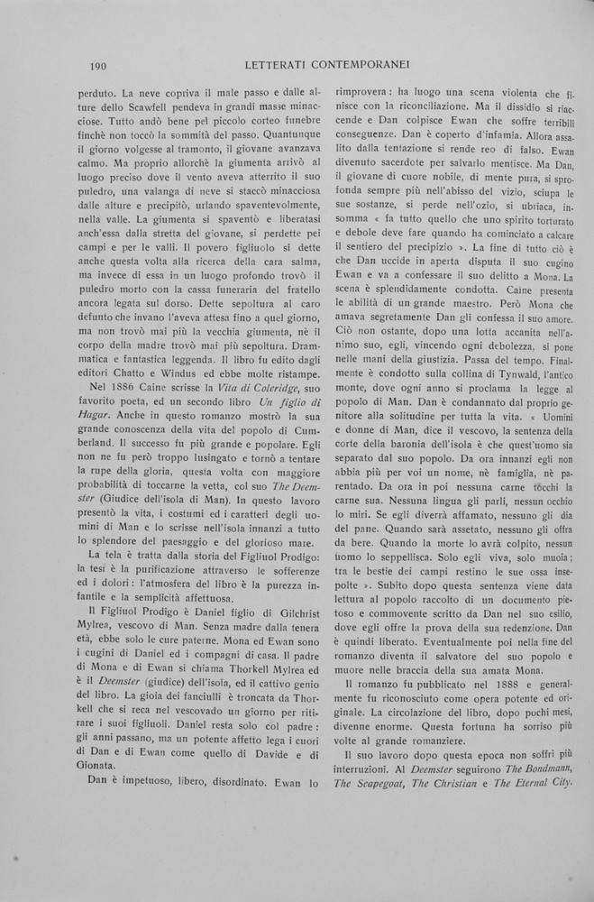 pagina sinistra