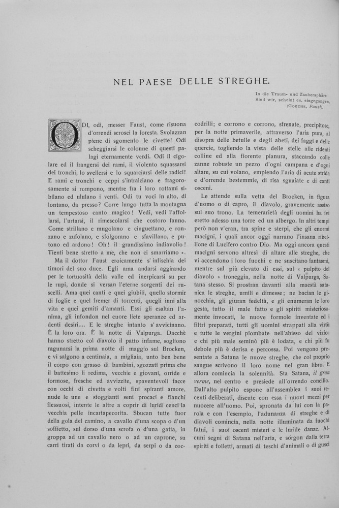pagina sinistra