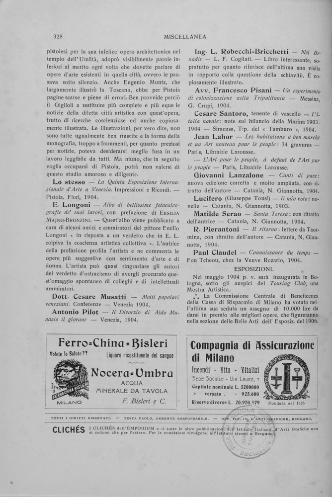 pagina sinistra
