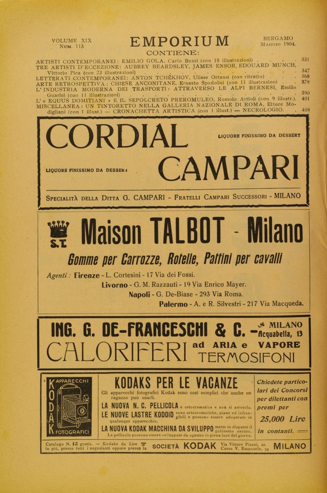 pagina sinistra