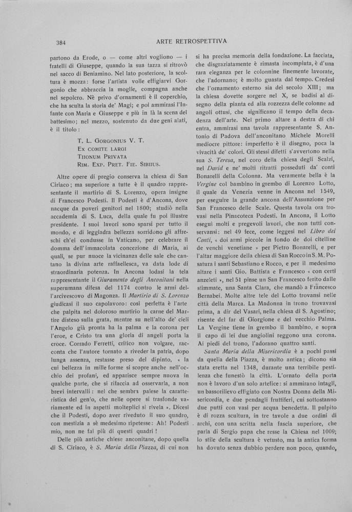 pagina sinistra