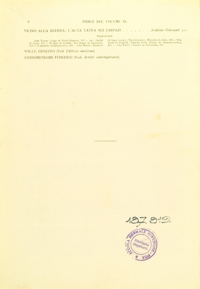 pagina sinistra