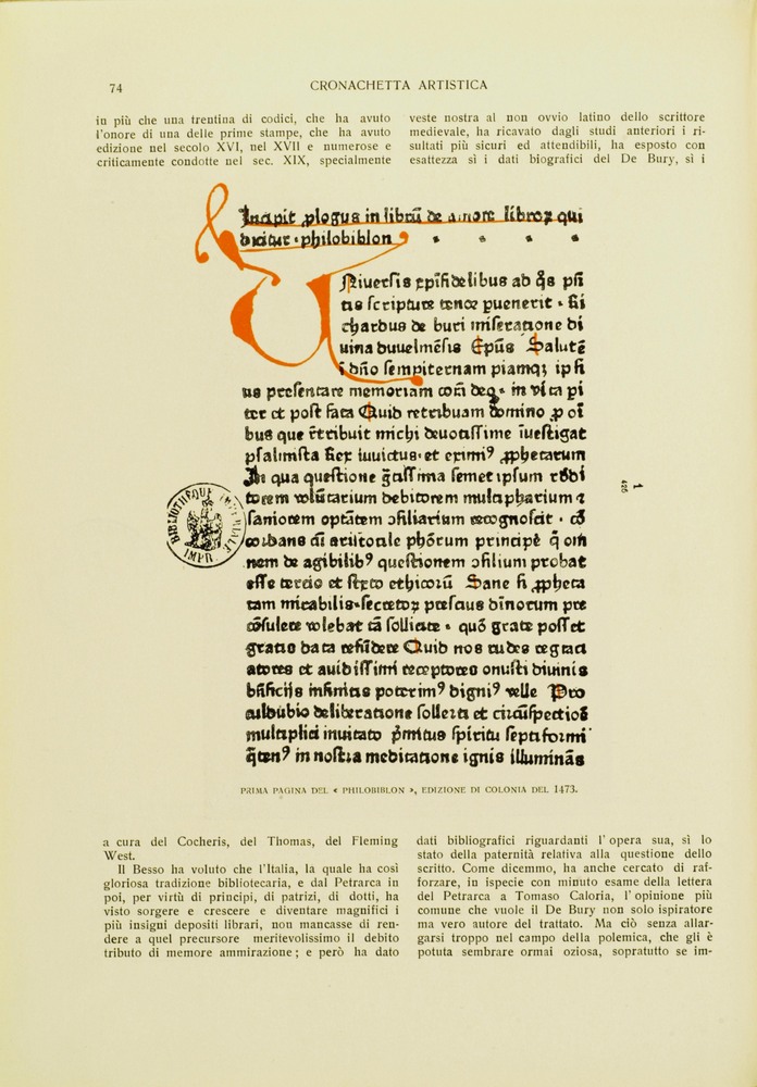 pagina sinistra