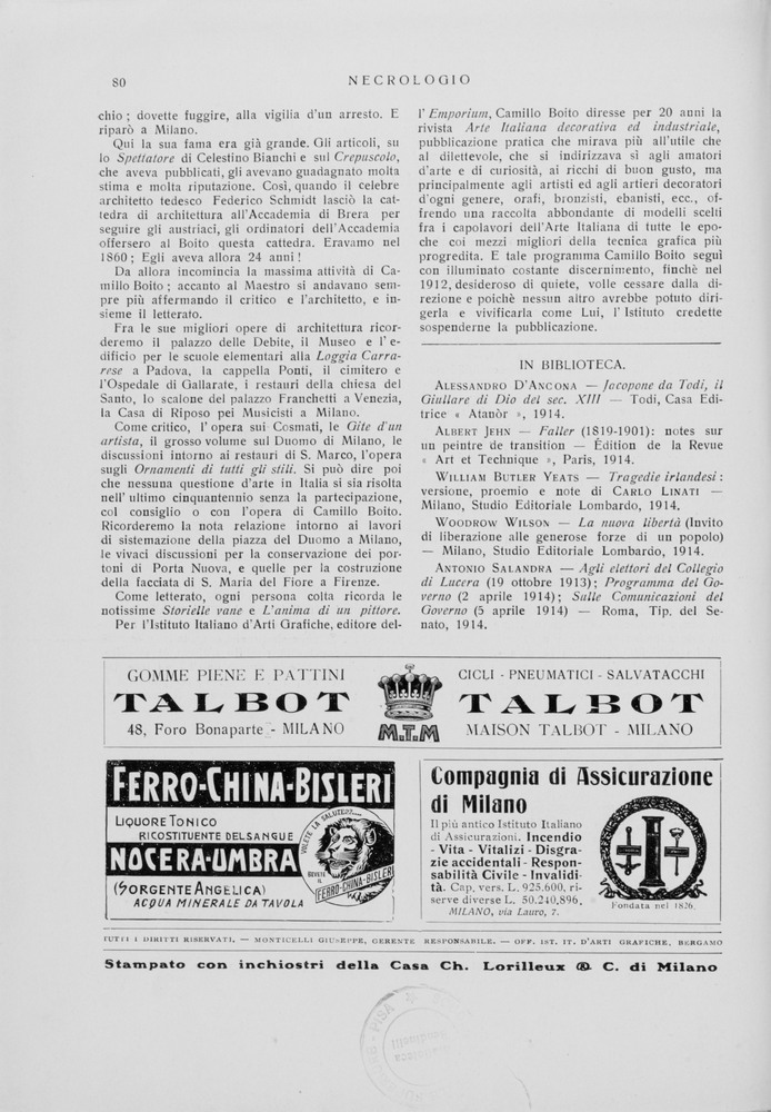 pagina sinistra