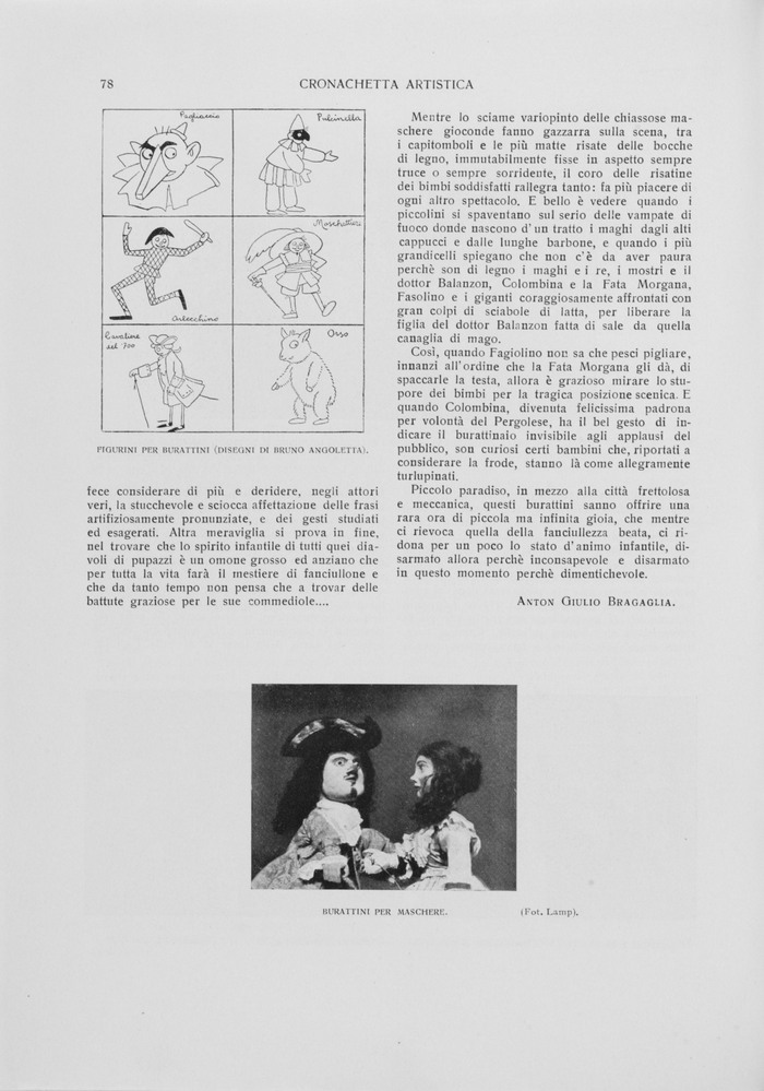 pagina sinistra