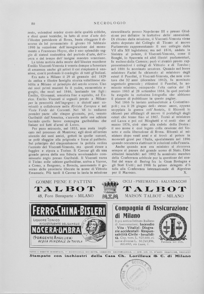 pagina sinistra