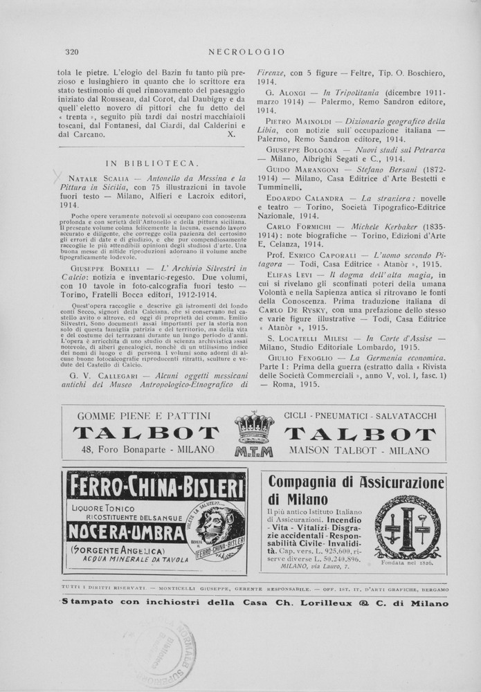 pagina sinistra