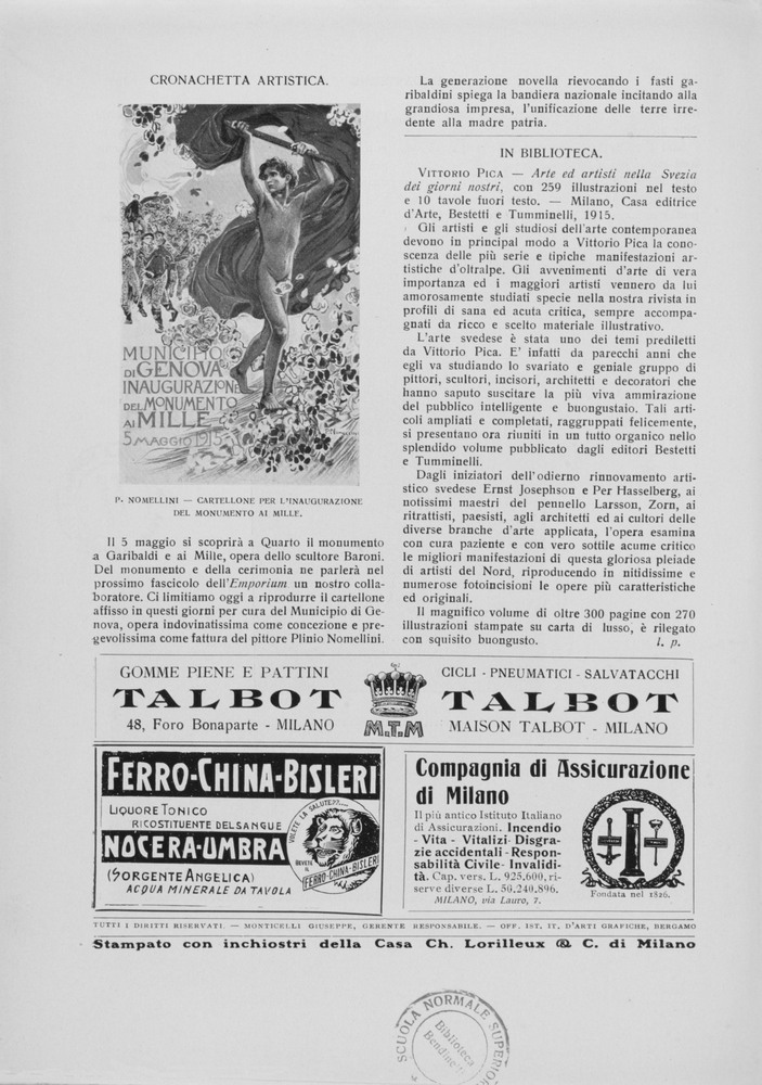 pagina sinistra