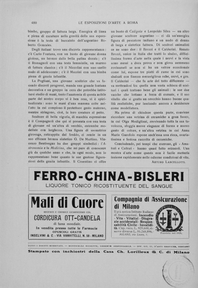 pagina sinistra