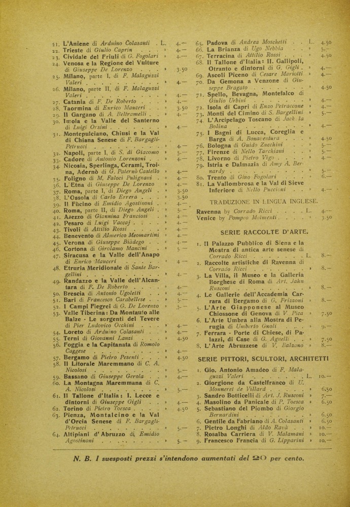pagina sinistra