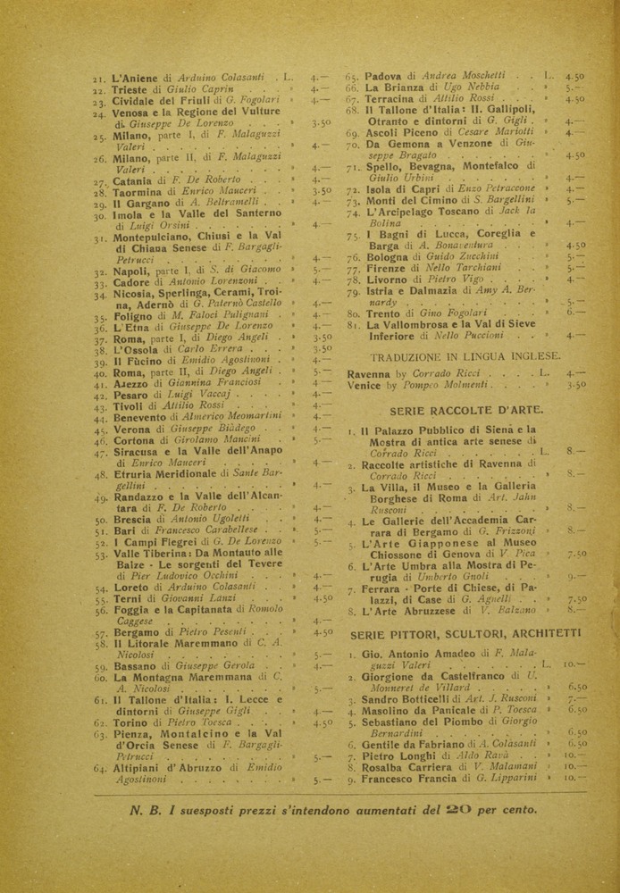pagina sinistra