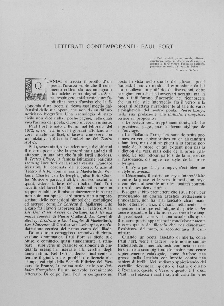 pagina sinistra