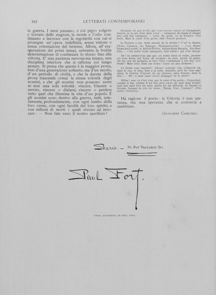pagina sinistra