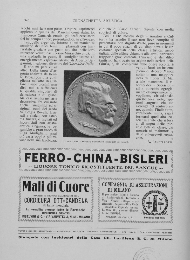 pagina sinistra