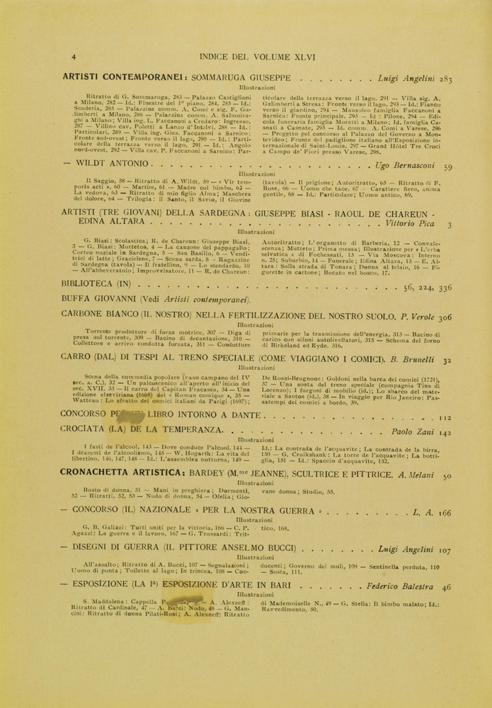 pagina sinistra